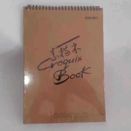 

Deli Croquis Book A4 73357. Buku Sketsa A4