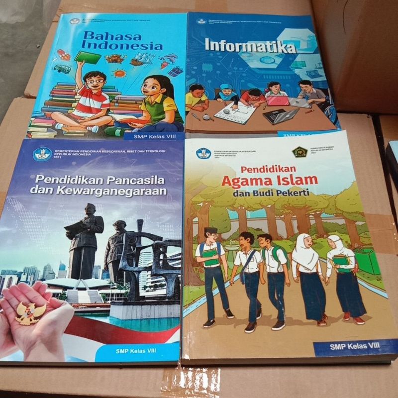 buku pelajaran kelas 8 SMP kurikulum merdeka