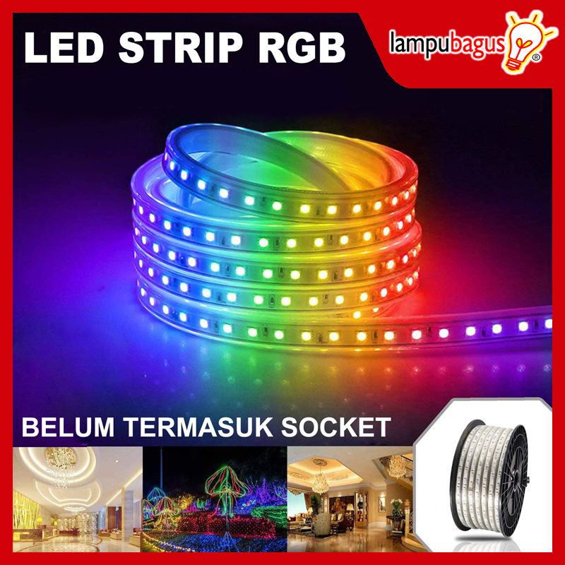 Lampu LED Strip RGB 2835 / LED Strip 2835 Warna Warni Per Meter