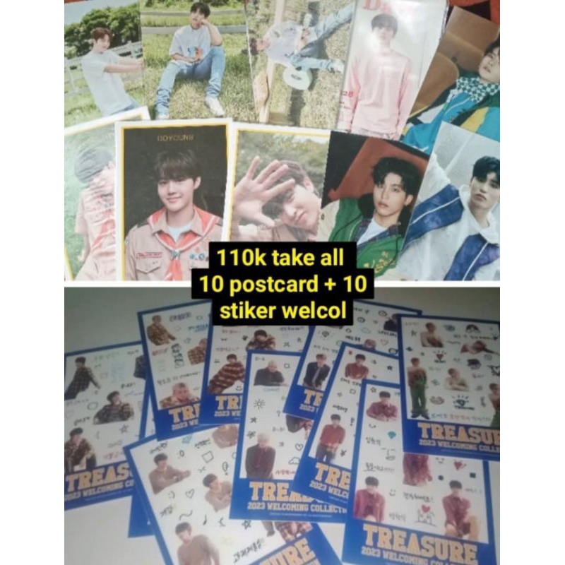 

postcard dan stiker official