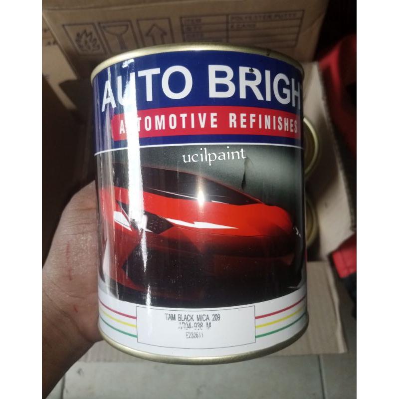 Cat PU Tam Black Mica 209 AR04 - 938M Autobright 1kg Hitam Metalik Original Avanza