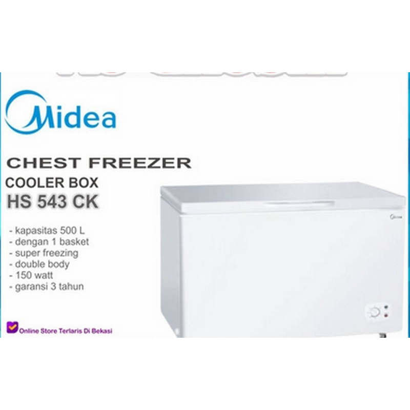 MIDEA CHEST FREEZER MIDEA HS 543 CK MIDEA FRISER MIDEA KULKAS FREZER MIDEA FRIZER MIDEA kulkas dagin