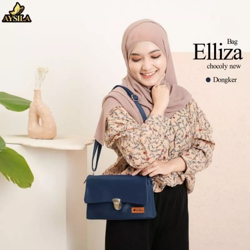 elliza bag by Aysila clutch dompet Pouch tas selempang wanita tas 2in1