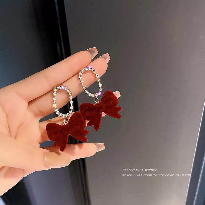 Anting Wanita Pita Korea Elegan Fashion style Korea
