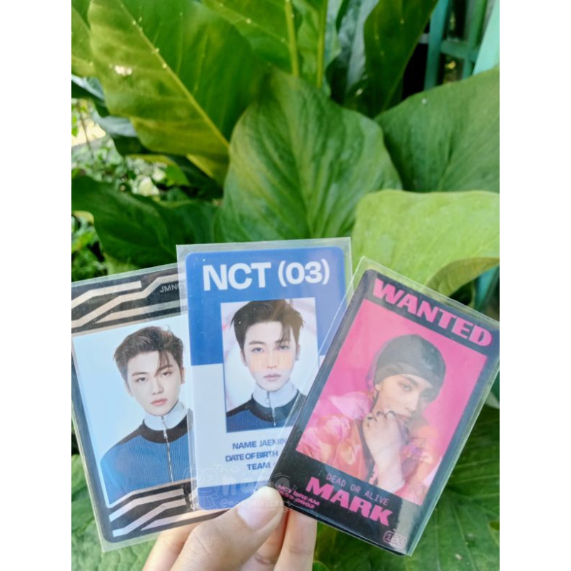 photocard jaemin uc  id card universe lenti mark