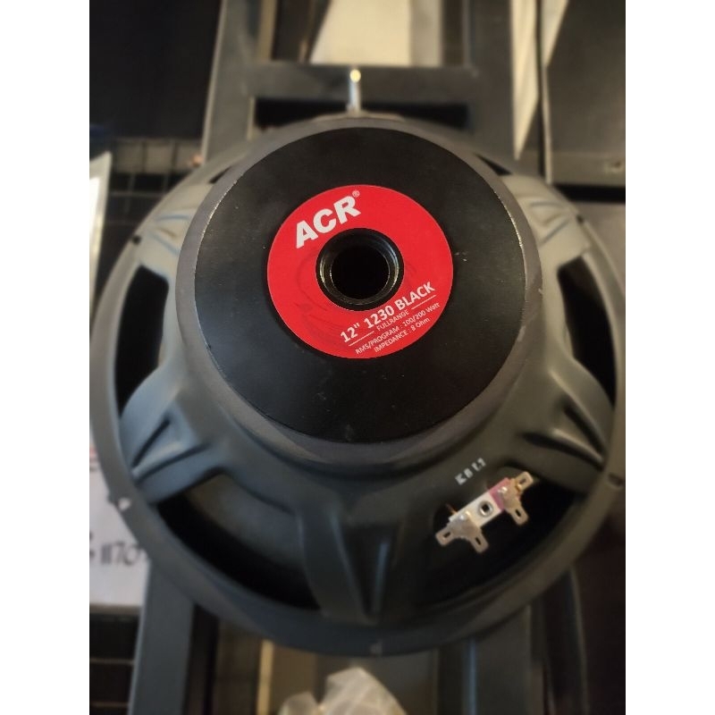 Speaker ACR 1230 Black Full range