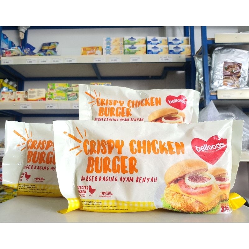 

Belfoods Crispy Chicken Burger 315Gr / Daging Burger Ayam 315Gr