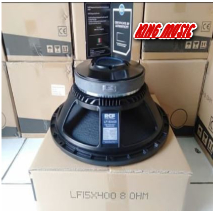 SPEAKER RCF LF15X400/LF 15X400 15INCH COIL 4IN GRADE A KOMPONEN RCF