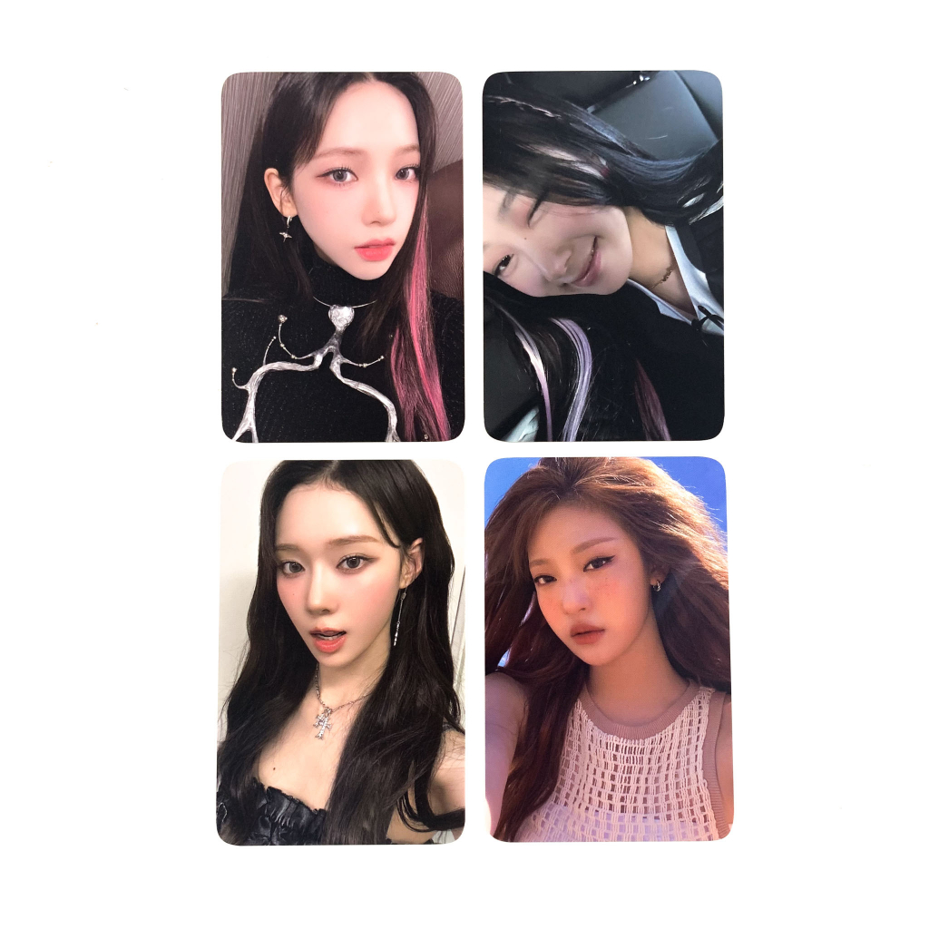 [sharing] aespa - My World (Tabloid ver.) Photocard Benefit ( Everline / Muplant Music Plant / Yes24