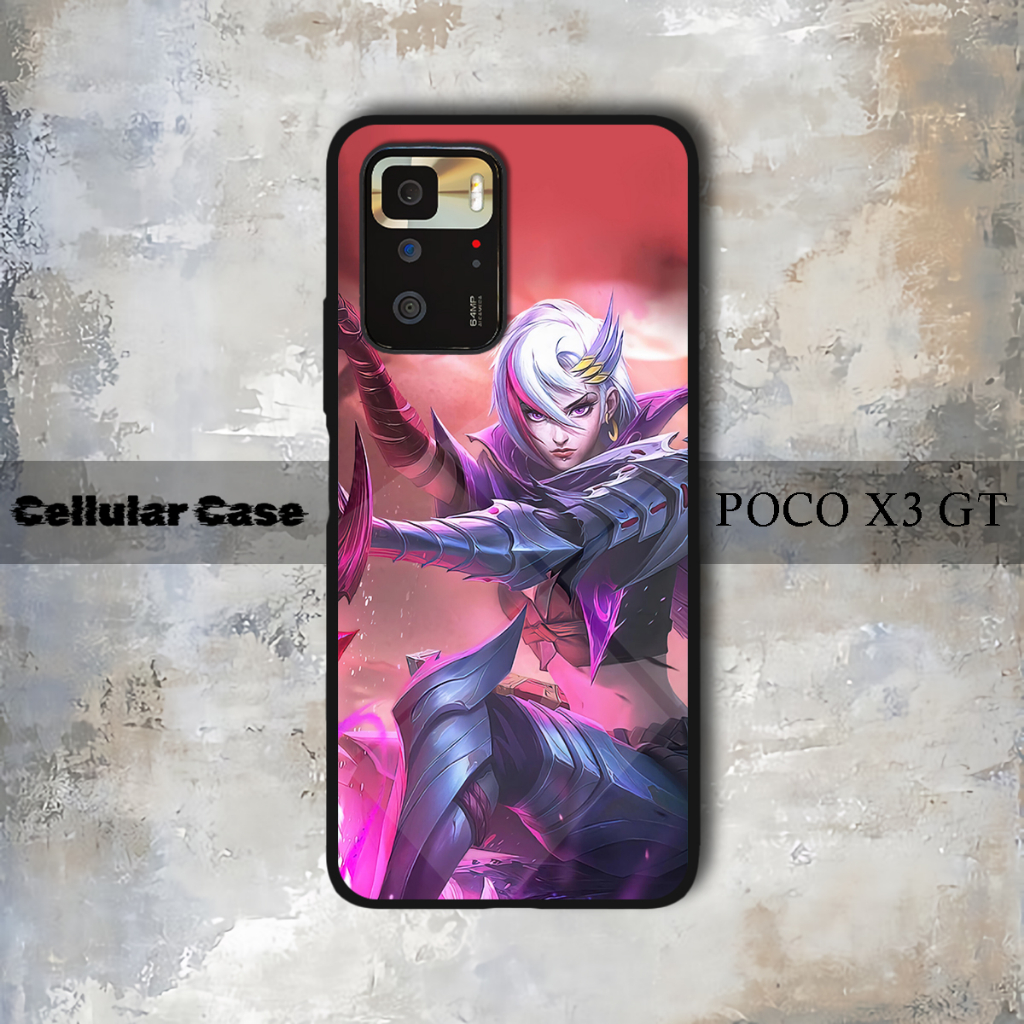 [MC12] Case Glossy Pocophone Poco X3 GT | Casing HP Kilau Efek Kaca | Kesing HP Premium Softcase Har