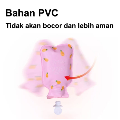 MM Kantong Kompres Air Panas Es Dingin Motif Kantong Kompres Demam Luka Memar PMS Cold Compress Ice Bag Hot Pack Pereda PMS