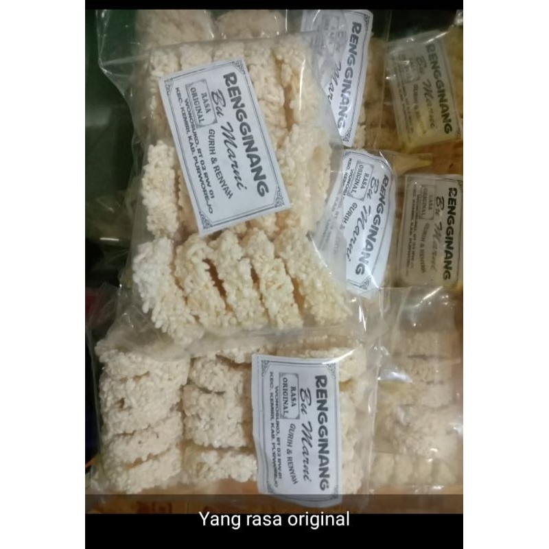 

Rengginang siap makan