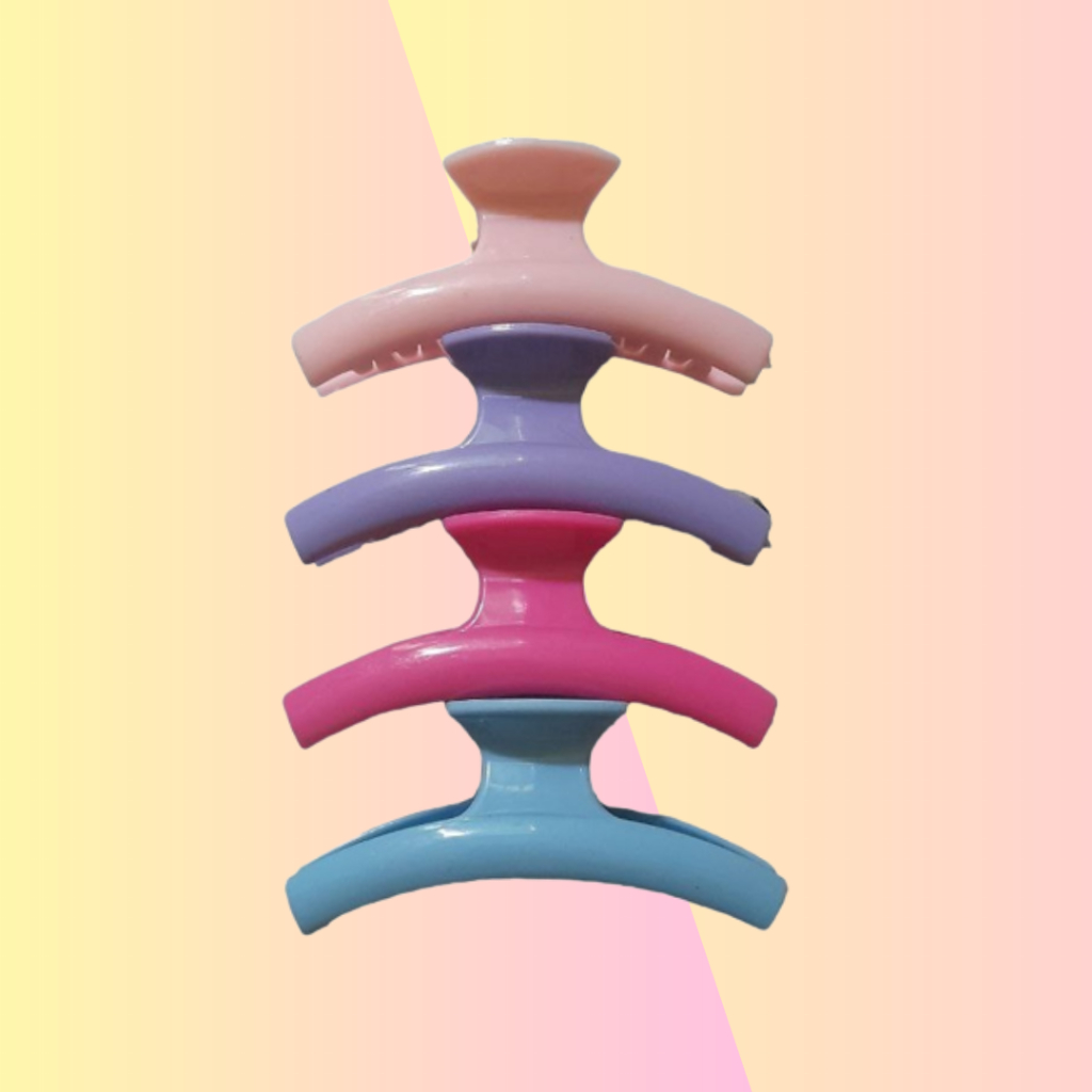 JEPIT RAMBUT PLASTIK PERSEGI PANJANG BESAR