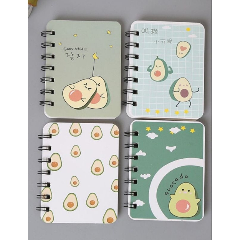 

Buku catatan kecil A7 Notebook ring motif