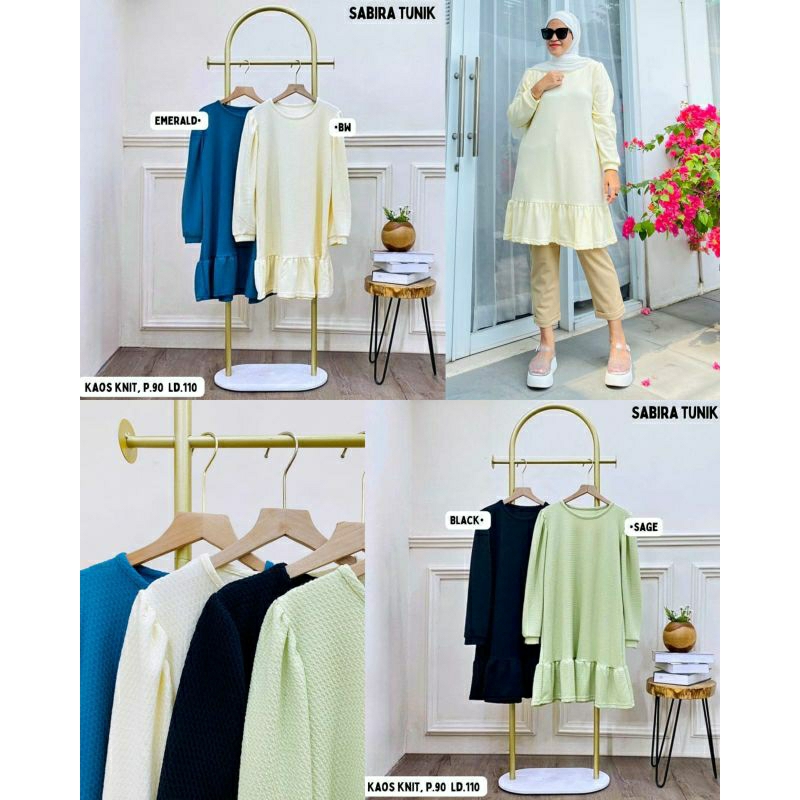 Tunik Kaos Knit Sabira Tunik