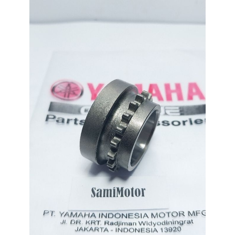 Gir gear gigi sentrik keteng bawah kruk as kiri Vixion old R15 V2 Xabre Jupiter MX 135 MX King 150