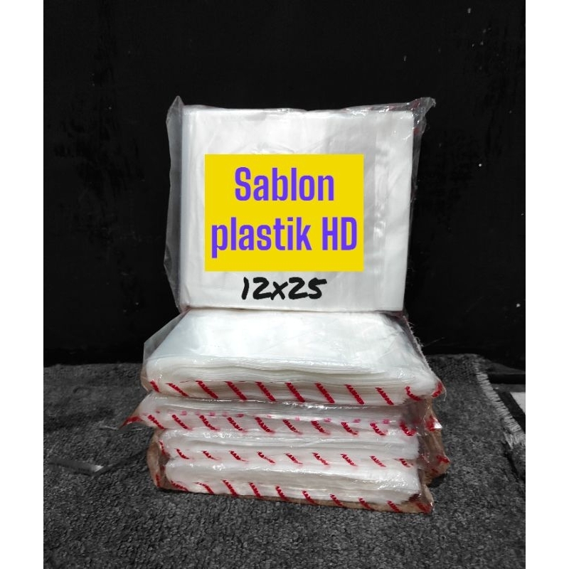 sablon plastik ES teh HD 12x25