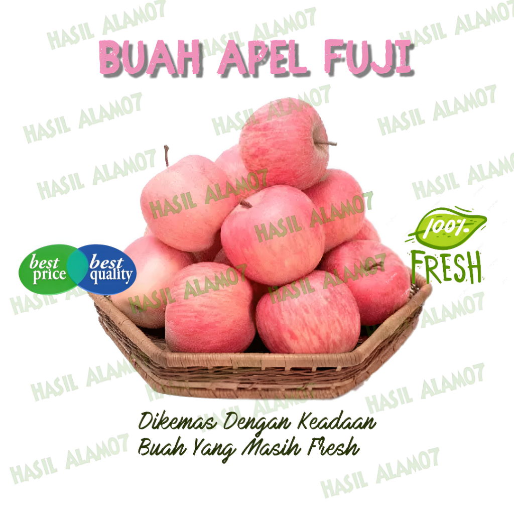 Buah Apel Fuji Apple Segar 1kg