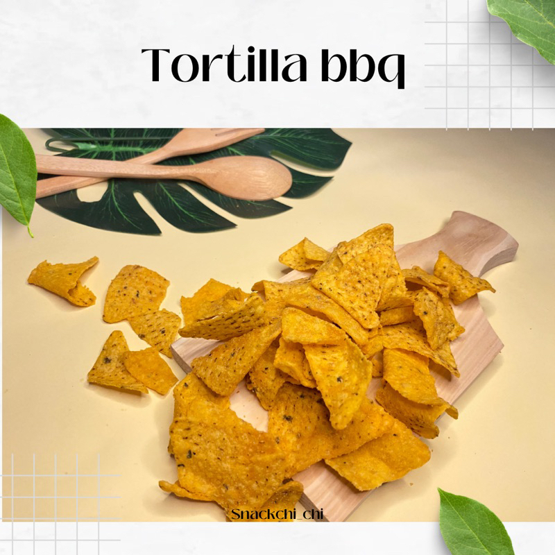 

Camilan kiloan ecer / grosir TORTILLA JAGUNG BBQ 250 gram