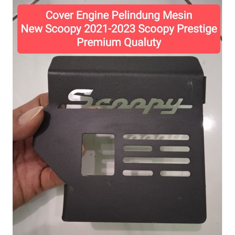 Cover Engine Pelindung Mesin Scoopy 2023 -2021 Cover Engine Scoopy Prestige 2023 - 2021