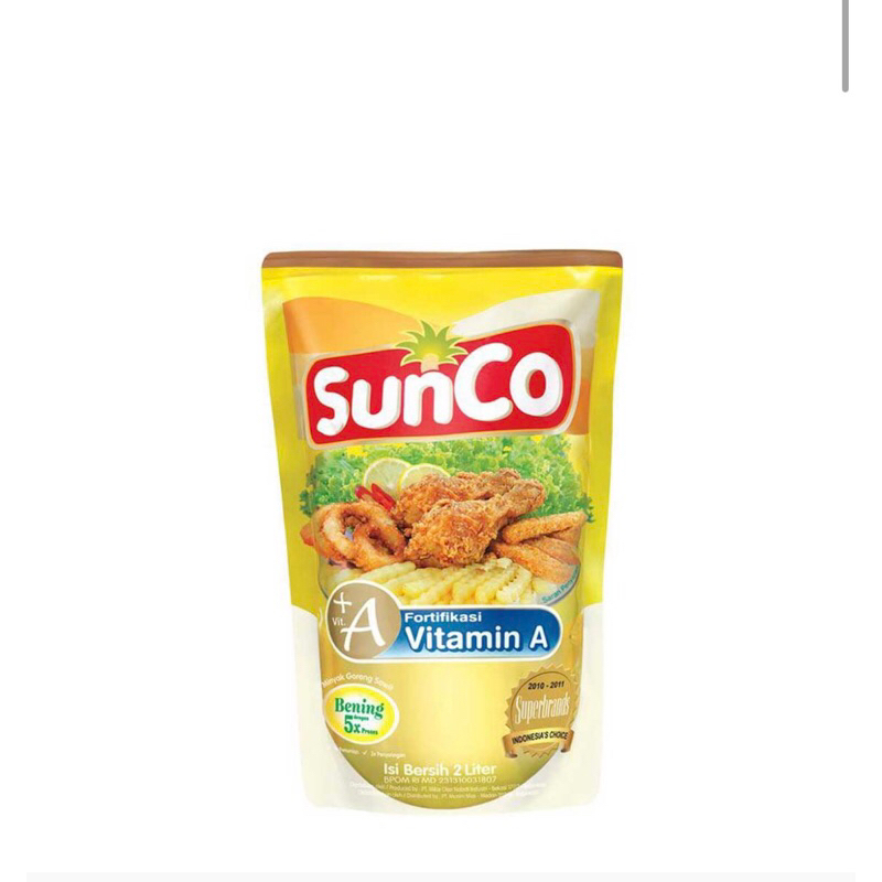 

Sunco minyak goreng 2L