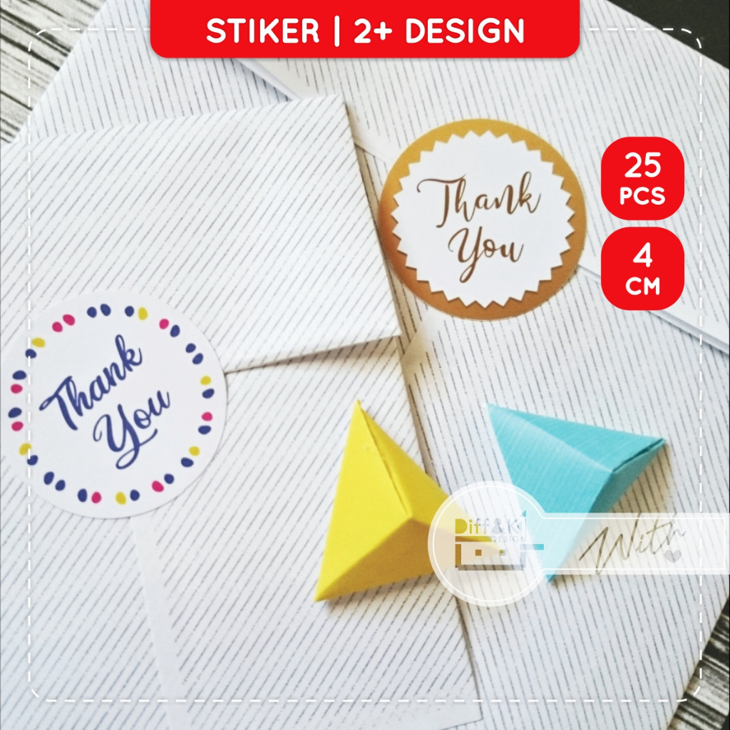 

Label Stiker Thank You Seal Segel Warna Glossy Cantik Olshop online Shop Packaging Gift Hampers Wrapping Kado Hadiah DIY Craft