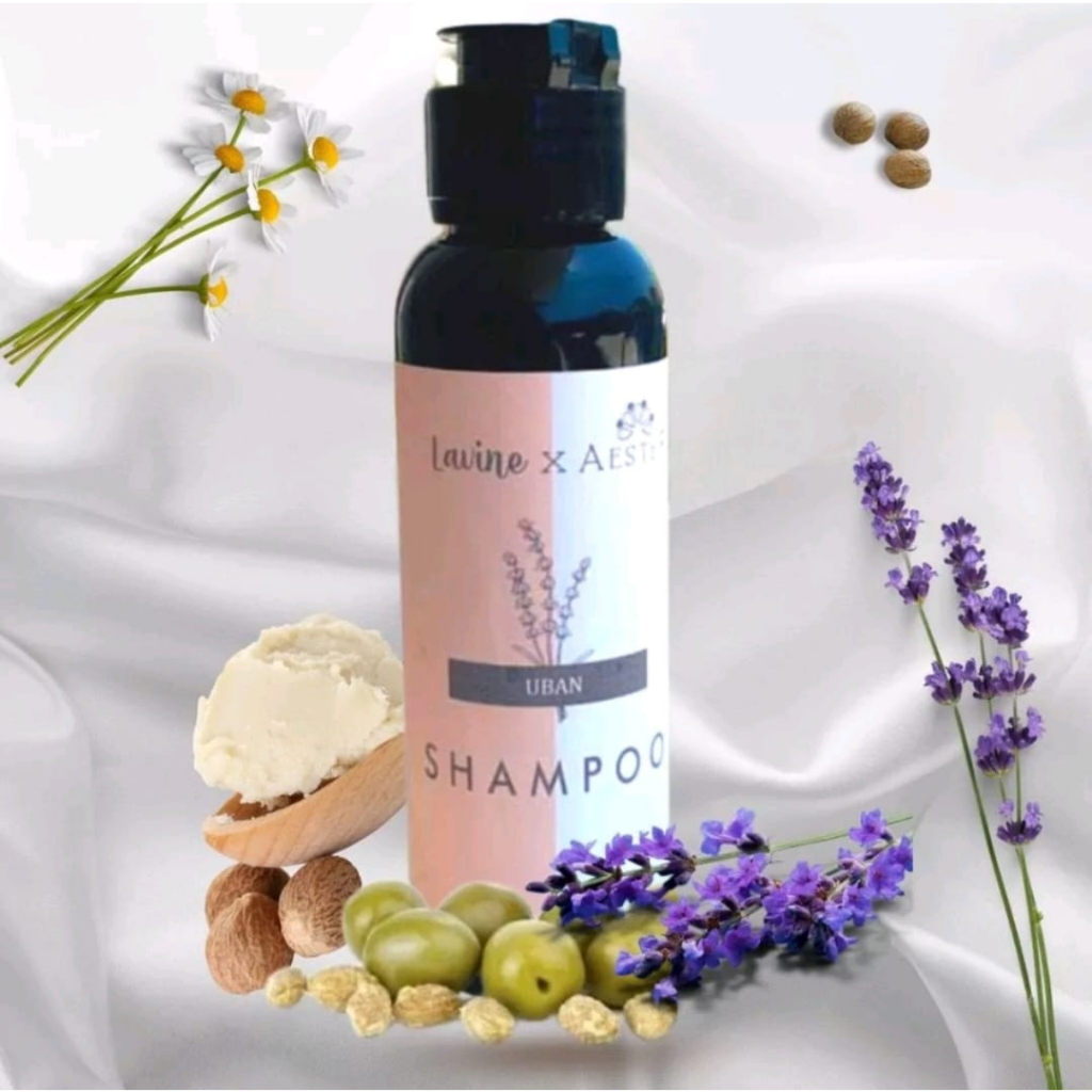 LAVINE SHAMPO UBAN SHAMPOO HERBAL PENGHILANG UBAN - SHAMPOO PENGHITAM UBAN PERMANEN LAVINE SERUM
