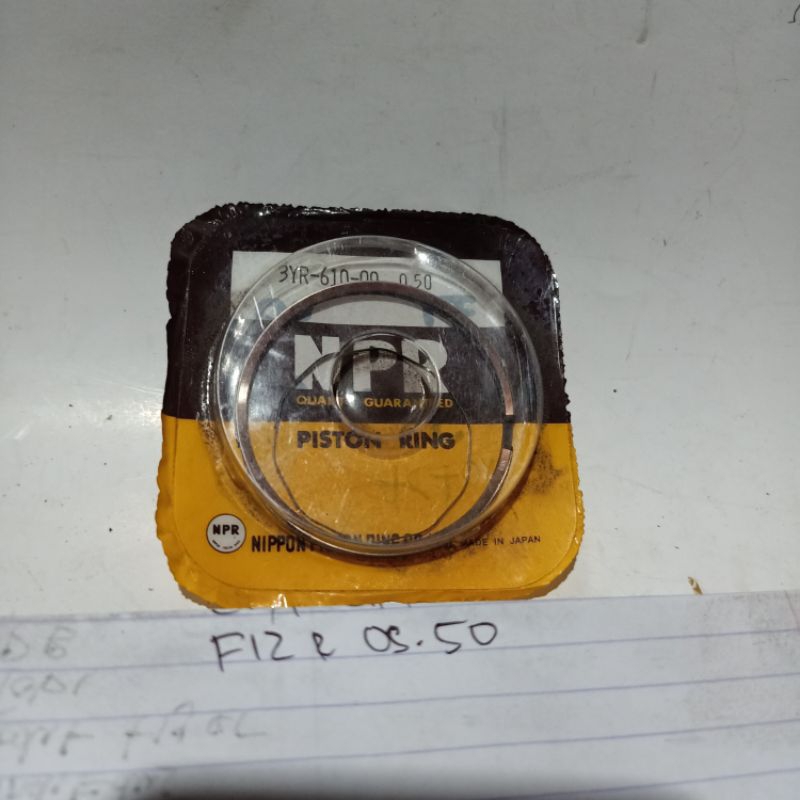 ring piston seher oversize OS 50 Yamaha force 1 F1 Fiz r Fizr fiz zr