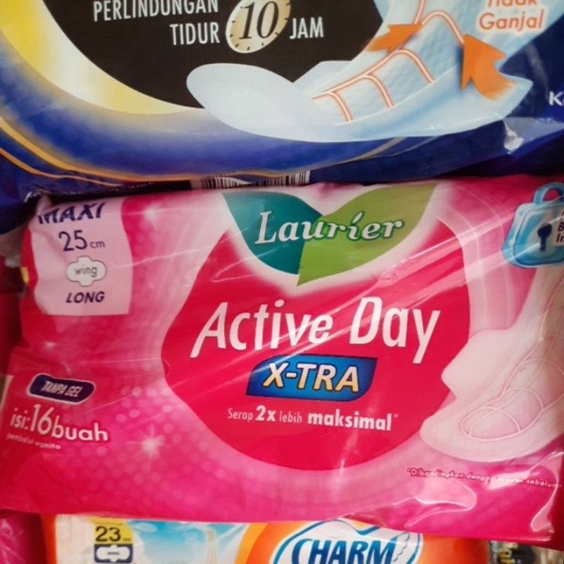 LAURIER ACTIVE DAY 25 CM LONG (16 PADS)