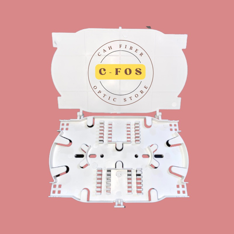 Kaset/Cassette OTB Fiber Optic 12 Core / splice tray fiber optik