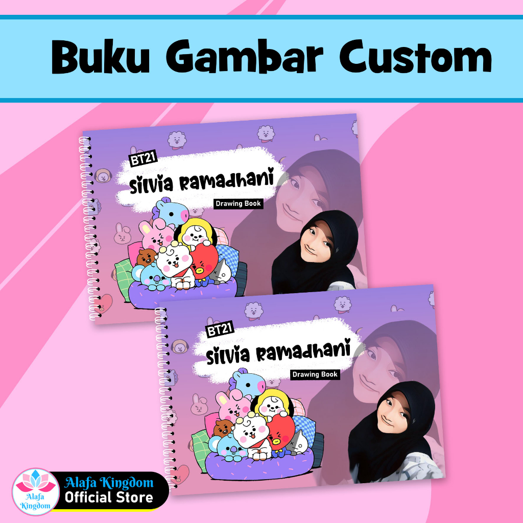 

[alafakingdom] Buku Gambar Drawing Book Custom | Sketch Book Buku Sketsa Custom
