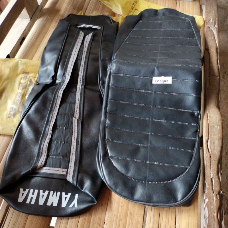 jok yamaha L2s cover jok sarung jok kulit jok sarung jok krakab yamaha l2s L2 super