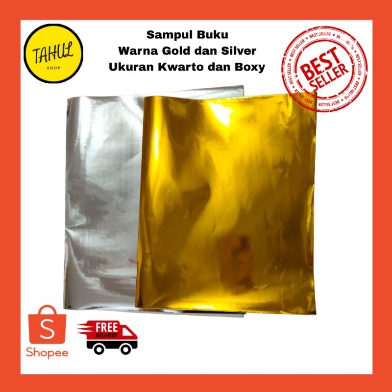 

1 Lembar !!! Sampul Buku Warna Gold dan Silver Boxy dan kwarto / Bigboss / Campus / kampus Sampul buku Warna warni Sampul buku warna Silver / Ukuran buku Boxy Kwarto / Bigboss ukuran sampul / sampul Kertas Metalik / sampul berwarna / Sampul Marmar