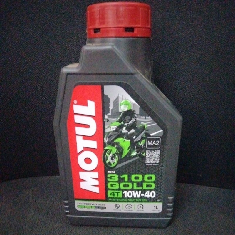 Motul 4T 3100 gold 1 Liter Oli Motor Racing 4 Tak Sport 1000ml