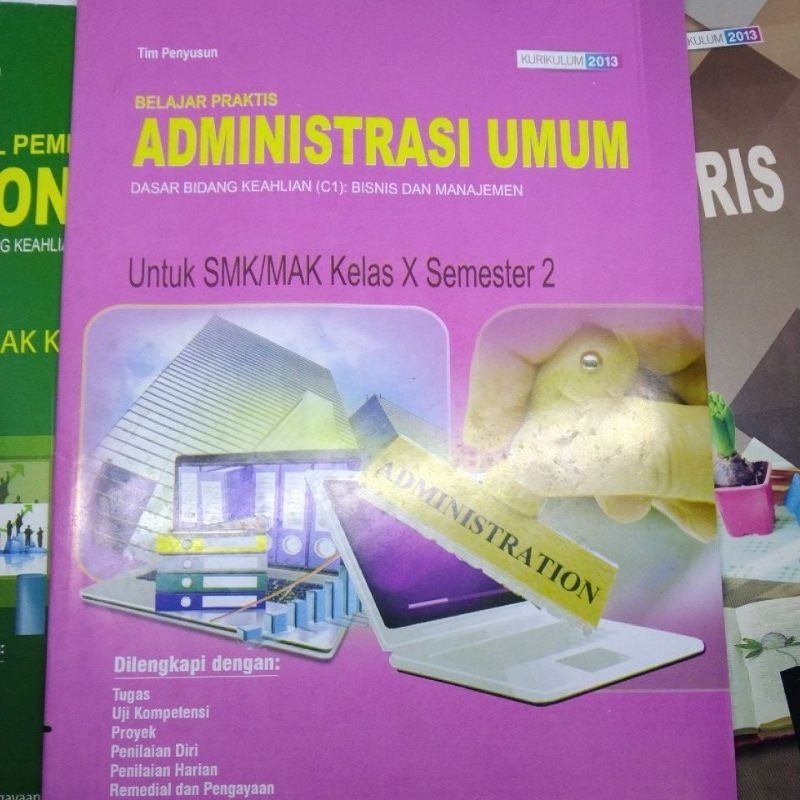 LKS SMK  ADMINISTRASI UMUM KELAS 10 Jurusan bisnis dan Manajemen SEMESTER 1 dan 2