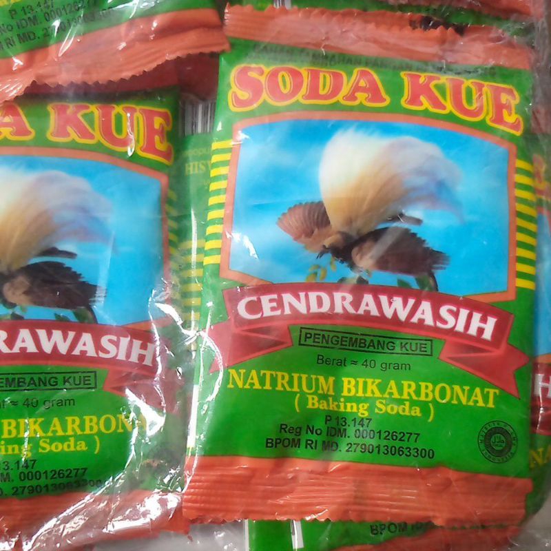 

SODA KUE (BAKING SODA) 40gr CENDRAWASIH