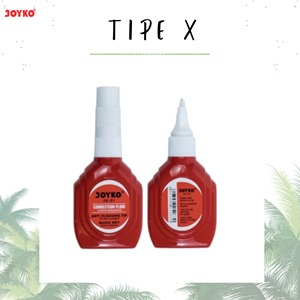 

TIP X / PENGHAPUS TIPE X / CORRECTION FLUID JK-01 JOYKO ( PCS )