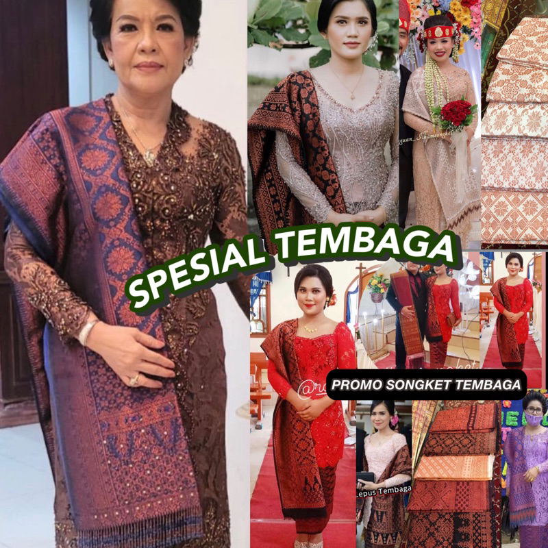 Songket Lepus Tembaga Harga Spesial/ songket tenun asli palembang /ilham songket palembang
