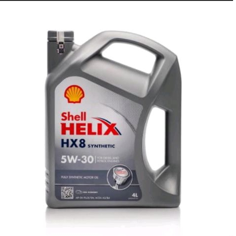 OLI SHELL HELIX HX8 4 Liter ORIGINAL TERJAMIN Berkualitas High Quality