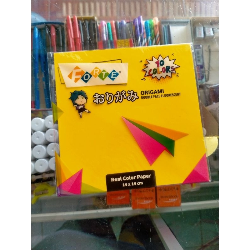 

kertas ORIGAMI FORTE double side/ warna BOLAK-BALIK