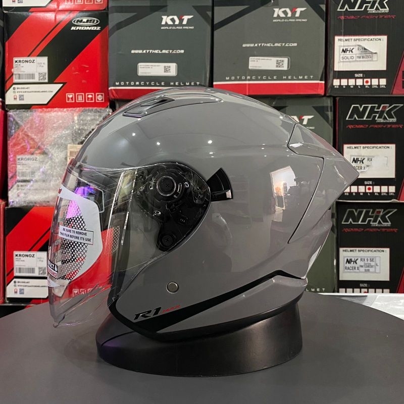 HELM NHK R1 MAX DOUBLE VISOR