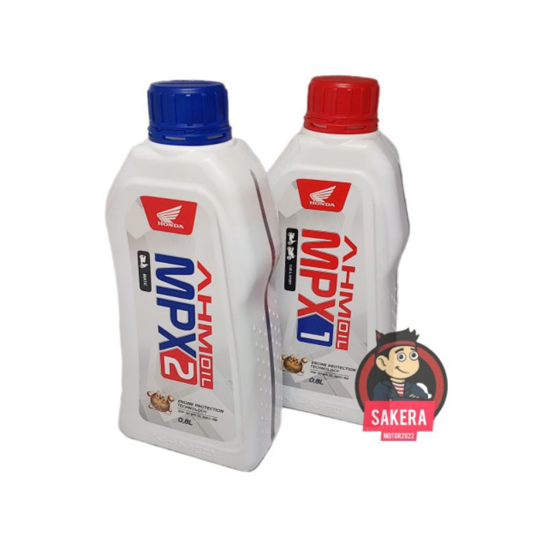 oli MPX-1 original Oli MPX-2 untuk sepeda Matic dan bebek