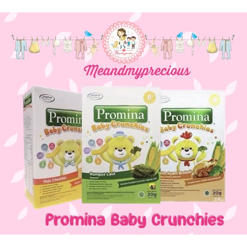 MMP - Promina Baby Crunchies 20gr usia 8 Bulan+ / Promina Crunchys / Cemilan Bayi snack bayi MPASI