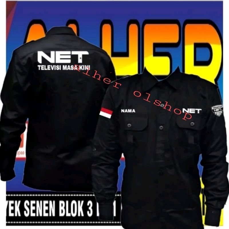 Kemeja net TV baju net TV seragam net TV Pdh net tv Pdl net TV baju kerja net TV kemeja kerja net tv