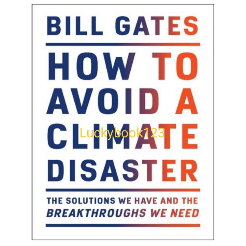Buku How to Avoid a Climate Disaster