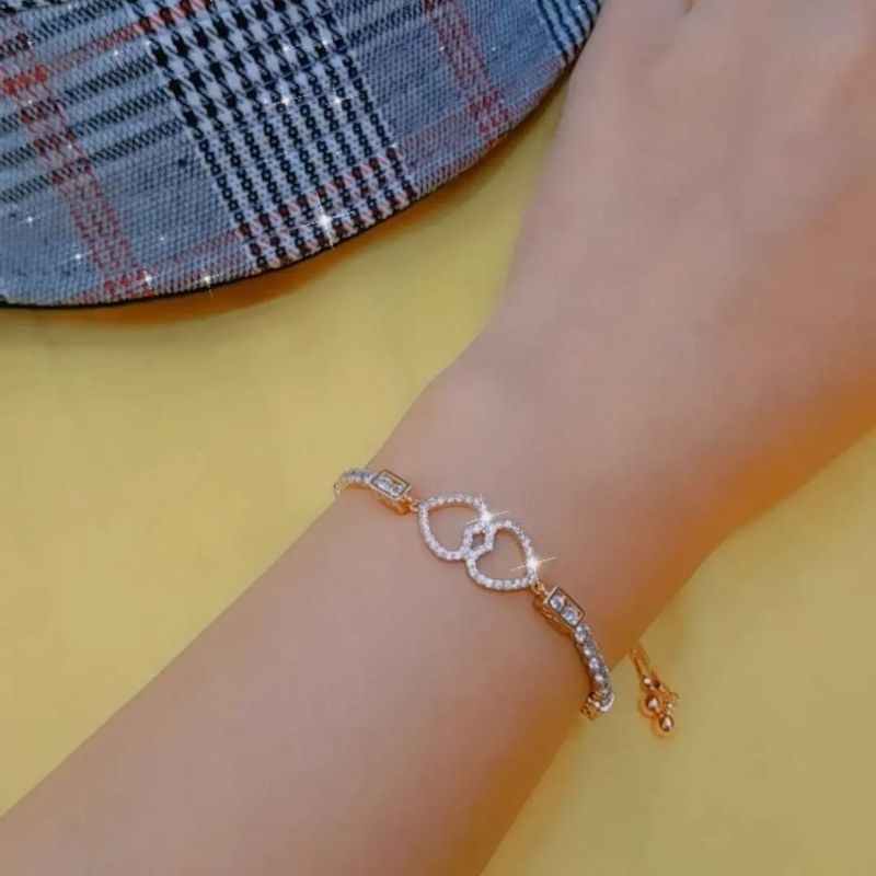 Gelang Serut Rose Gold Xuping