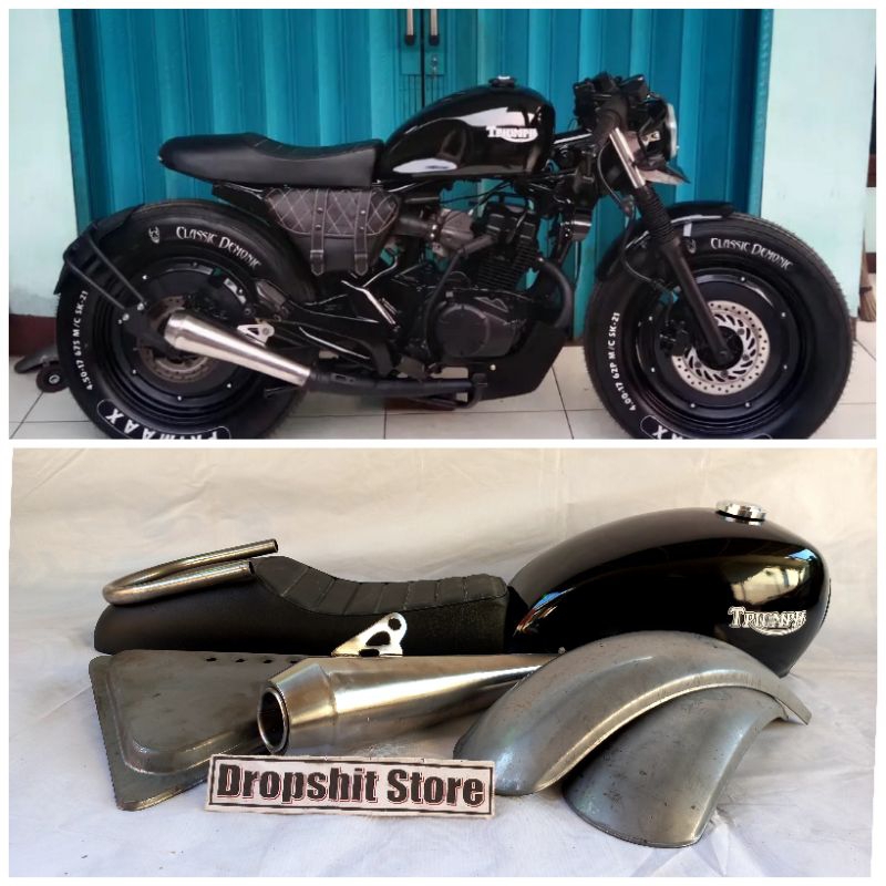 Paket Body Custom Japstyle Paket Japstyle Paket Custom Triumph bobber scrambler bratstyle