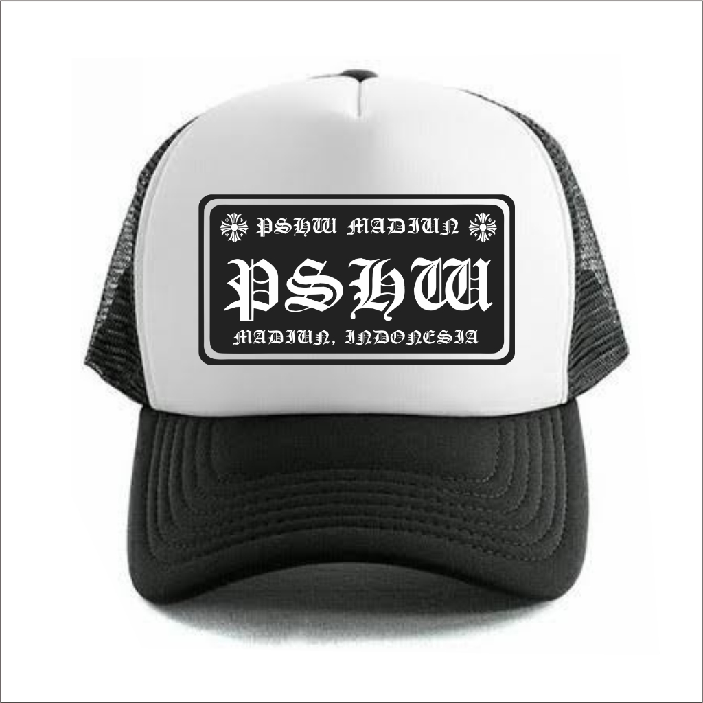 Aerodistro - Topi Trucker PSHW Premium Model Chrome Heart/Topi PSHW Keren