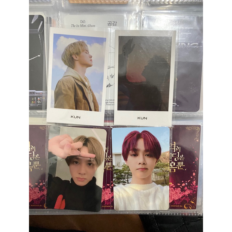 KUN PHOTOCARD OUR HOME PHOTOBOOK COLLECT BOOK POLA FROM HOME YZY YIZHIYU FANSIGN RESONANCE PART 1 NC