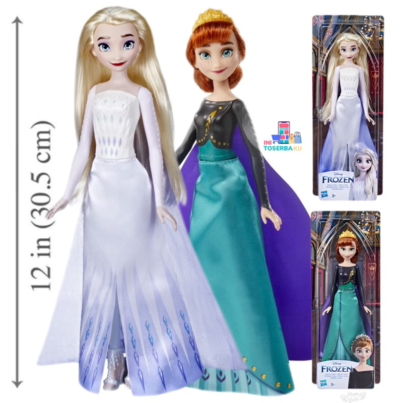 DISNEY PRINCESS FROZEN 2 ELSA ANNA HASBRO / MAINAN ANAK BONEKA FROZEN2